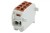 Zacisk HLS 100A-2 (1x25,1x16 / 1x25,1x16) Al/Cu  - brązowy F2.0519 F-Elektro