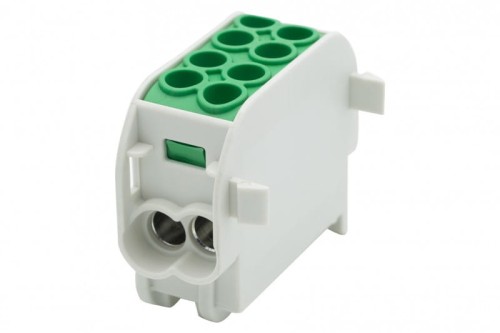 Zacisk HLS 100A-2 (1x25,1x16 / 1x25,1x16) Al/Cu  - zielony F2.0522 F-Elektro