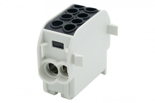 Zacisk HLS 125A-2 (1x35,1x25 / 1x35,1x25) Al/Cu  - czarny F2.0523 F-Elektro