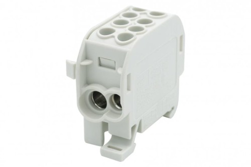 Zacisk HLS 125A-2 (1x35,1x25 / 1x35,1x25) Al/Cu  - szary F2.0525 F-Elektro