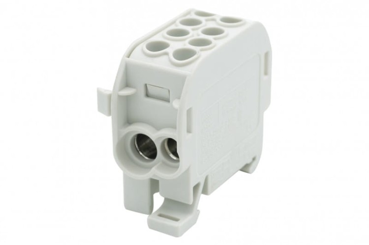Zacisk HLS 125A-2 (1x35,1x25 / 1x35,1x25) Al/Cu  - szary F2.0525 F-Elektro