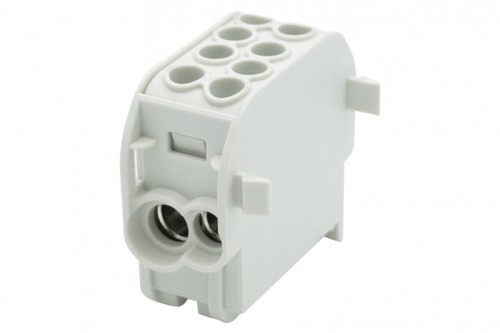 Zacisk HLS 125A-2 (1x35,1x25 / 1x35,1x25) Al/Cu  - szary F2.0525 F-Elektro