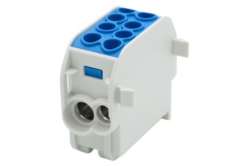 Zacisk HLS 125A-2 (1x35,1x25 / 1x35,1x25) Al/Cu  - niebieski F2.0526 F-Elektro