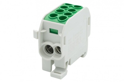 Zacisk HLS 125A-2 (1x35,1x25 / 1x35,1x25) Al/Cu  - zielony F2.0527 F-Elektro