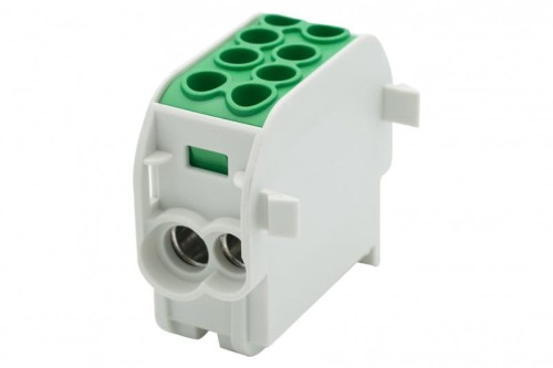 Zacisk HLS 125A-2 (1x35,1x25 / 1x35,1x25) Al/Cu  - zielony F2.0527 F-Elektro