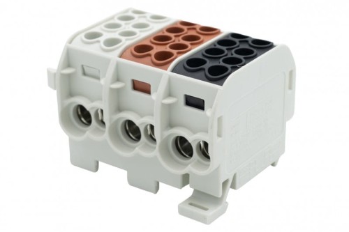 Zacisk HLS 3x125A-2 (1x35,1x25 / 1x35,1x25) (3L) F2.0529 F-Elektro