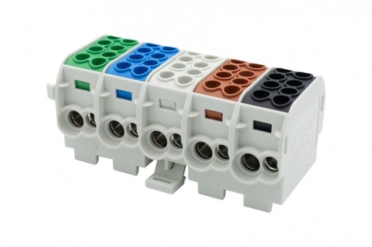 Zacisk HLS 5x125A-2 (1x35,1x25/1x35,1x25) /3L+N+PE/ Al/Cu  F2.0531 F-Elektro