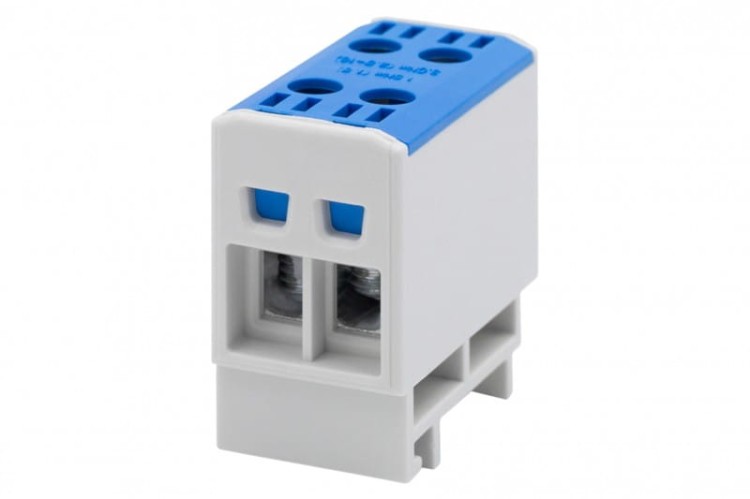 LZ w korpusie ZU 1-torowa 2x16/2x16mm2 Al/Cu - niebieska F2.0535 F-Elektro