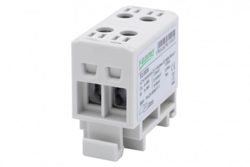 LZ w korpusie ZU 1-torowa 2x16/2x16mm2 Al/Cu - szara F2.0536 F-Elektro