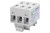LZ w korpusie ZU 3-torowa 3x16mm2 Al/Cu - szara F2.0538 F-Elektro
