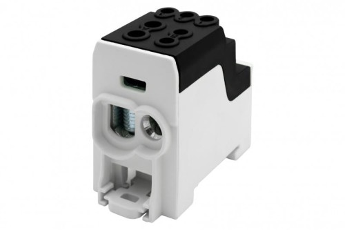 Blok rozdzielczy DBR 200A (1x70,1x35 / 6x16) Al/Cu - czarny  F2.0552 F-Elektro
