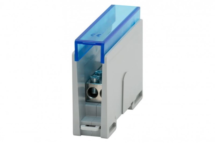 Blok rozdzielczy VBR 150A-2 (1x35 / 2x16) Al/Cu - niebieski   F2.0577 F-Elektro