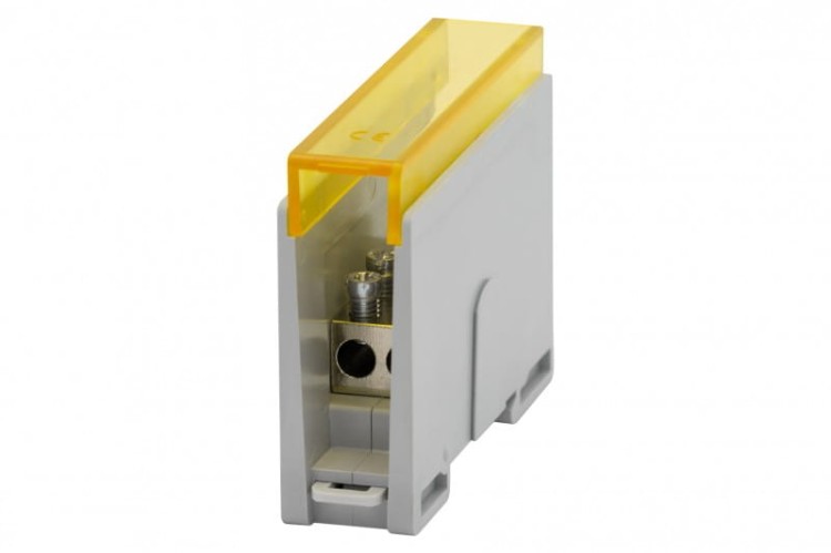 Blok rozdzielczy VBR 150A-2 (1x35 / 2x16) Al/Cu - żółty   F2.0578 F-Elektro