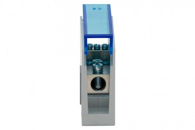 Blok rozdzielczy VBR 150A-6 (1x35 / 6x6) Al/Cu - niebieski   F2.0586 F-Elektro