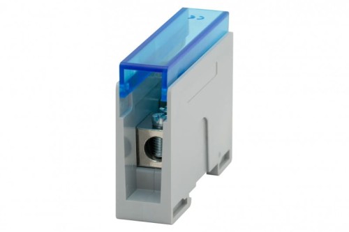 Blok rozdzielczy VBR 150A-9 (1x35 / 9x6) Al/Cu - niebieski  F2.0589 F-Elektro
