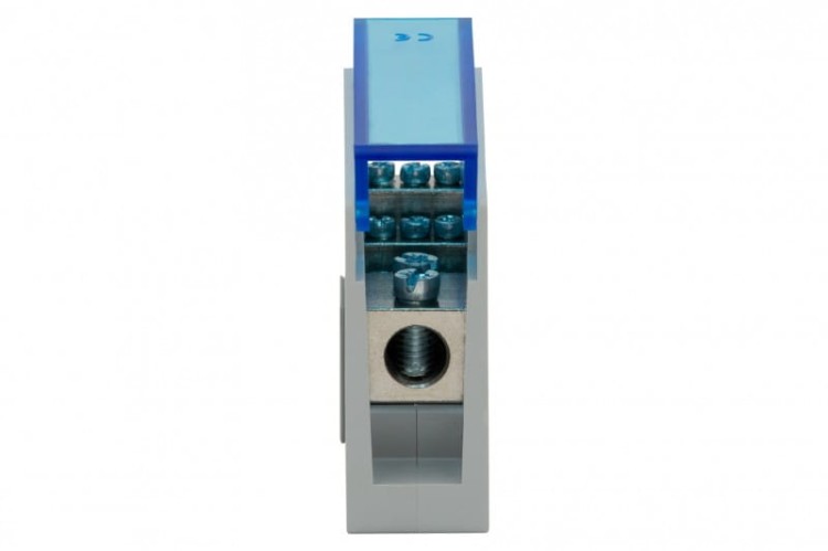 Blok rozdzielczy VBR 150A-9 (1x35 / 9x6) Al/Cu - niebieski  F2.0589 F-Elektro