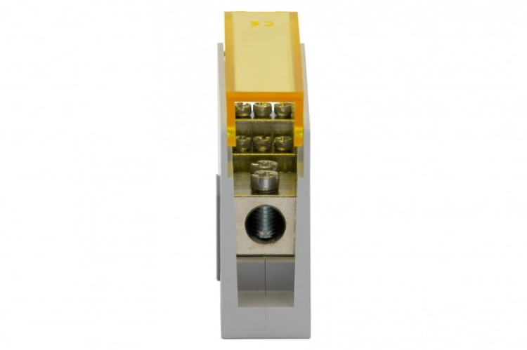 Blok rozdzielczy VBR 150A-9 (1x35 / 9x6) Al/Cu - żółty  F2.0590 F-Elektro