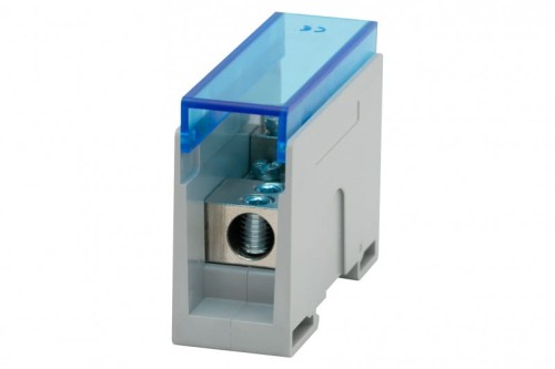 Blok rozdzielczy VBR 250A-4 (1x35 / 4x25) Al/Cu - niebieski  F2.0592 F-Elektro