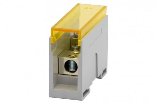 Blok rozdzielczy VBR 250A-4 (1x35 / 4x25) Al/Cu - żółty  F2.0593 F-Elektro