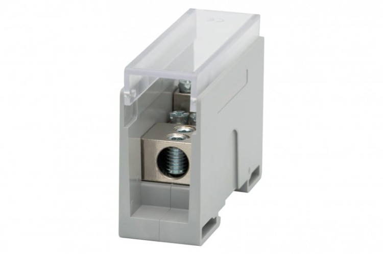 Blok rozdzielczy VBR 250A-6 (1x35 / 6x16) Al/Cu - szary  F2.0594 F-Elektro