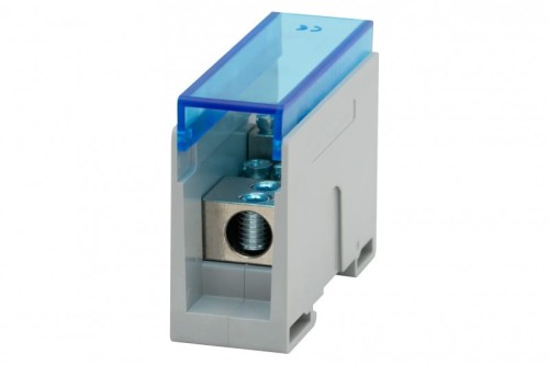 Blok rozdzielczy VBR 250A-6 (1x35 / 6x16) Al/Cu - niebieski  F2.0595 F-Elektro