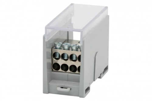 Blok rozdzielczy VBR 300A-8 (1x50 / 8x16) Al/Cu - szary F2.0600 F-Elektro