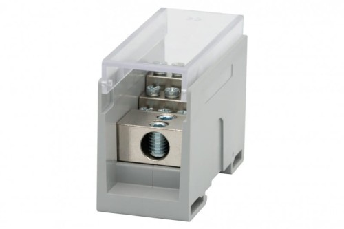 Blok rozdzielczy VBR 300A-12 (1x50 / 12x10) Al/Cu - szary  F2.0603 F-Elektro