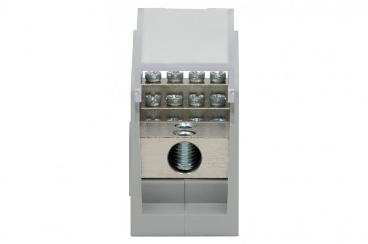 Blok rozdzielczy VBR 300A-12 (1x50 / 12x10) Al/Cu - szary  F2.0603 F-Elektro