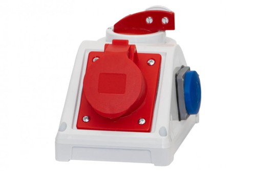 Rozdzielnica KOMBI - gniazda 32A 5p, 230V, 0/1 F3.0011 F-Elektro