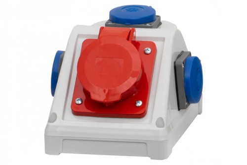 Rozdzielnica KOMBI - gniazda 32A 5p, 3x230V  F3.0060 F-Elektro