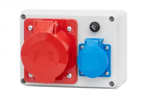 Rozdzielnica R-150 - gniazda 32A 5p, 230V z bezpiecznikiem F3.0084 F-Elektro