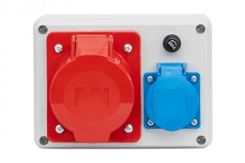 Rozdzielnica R-150 - gniazda 32A 5p, 230V z bezpiecznikiem F3.0084 F-Elektro