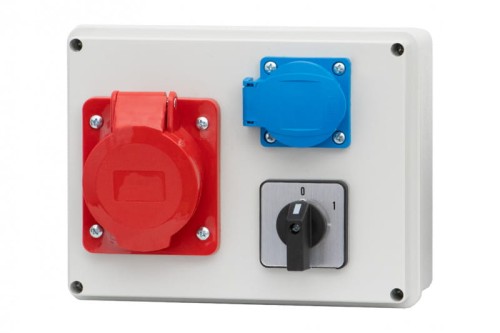 Rozdzielnica R-190 - gniazda 32A 5p, 230V, 0/1 F3.0088 F-Elektro