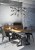 Lampa sufitowa wisząca Industrialna Loft ROD BLACK IX 9734 NOWODVORSKI Lighting E27 x9 nowoczesna oprawa oświetleniowa żyrandol metalowa nad stół blat wyspę czarna zwis Inspiracje Premium