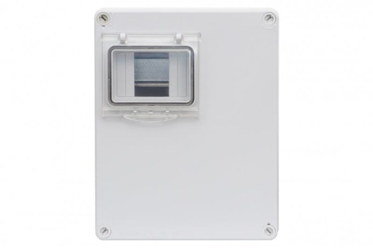 Obudowa R-240 240x190x90mm IP65 okno 4M /4 moduły/ IP 65 F3.0265 F-Elektro