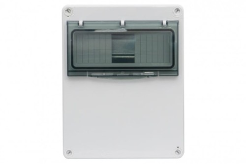 Obudowa R-240 240x190x90mm IP65 okno 8M /8 modułów/ IP 65 F3.0266 F-Elektro