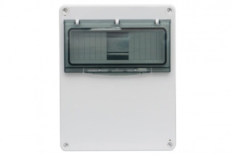 Obudowa R-240 240x190x90mm IP65 okno 8M /8 modułów/ IP 65 F3.0266 F-Elektro