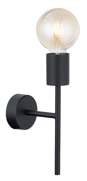 Lampa ścienna Kinkiet Industrialny Loft RADIUS I B 7762 NOWODVORSKI Lighting E27 nowoczesna oprawa oświetleniowa metalowy czarna pojedyncza Inspiracje Premium