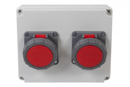 Rozdzielnica R-240 - gniazda 2x16A 5p  IP65 F3.0331 F-Elektro