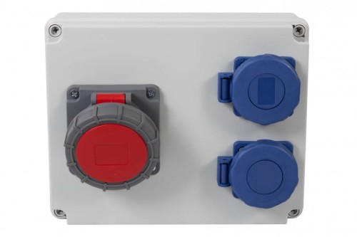 Rozdzielnica R-240 - gniazda 16A 5p, 2x230V  IP65 F3.0333 F-Elektro