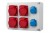 Rozdzielnica R-310 - gniazda 2x16A 5p, 2x32A 5p, 2x230V F3.0341 F-Elektro