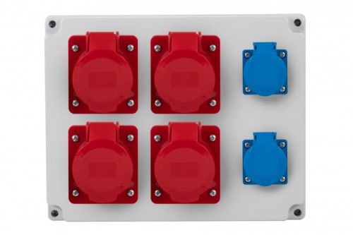 Rozdzielnica R-310 - gniazda 2x16A 5p, 2x32A 5p, 2x230V F3.0341 F-Elektro