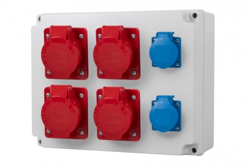 Rozdzielnica R-310 - gniazda 4x32A 5p, 2x230V F3.0343 F-Elektro