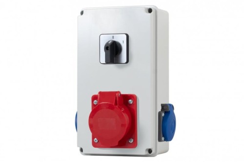Rozdzielnica BICO - gniazda 32A 5p, 2x230V,  0/1 F3.0370 F-Elektro