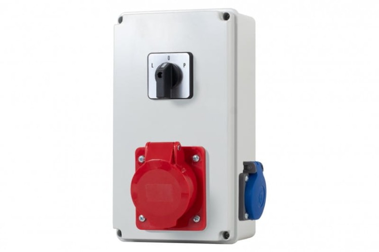 Rozdzielnica BICO - gniazda 16A 5p, 230V, L/P(16A) F3.0372 F-Elektro