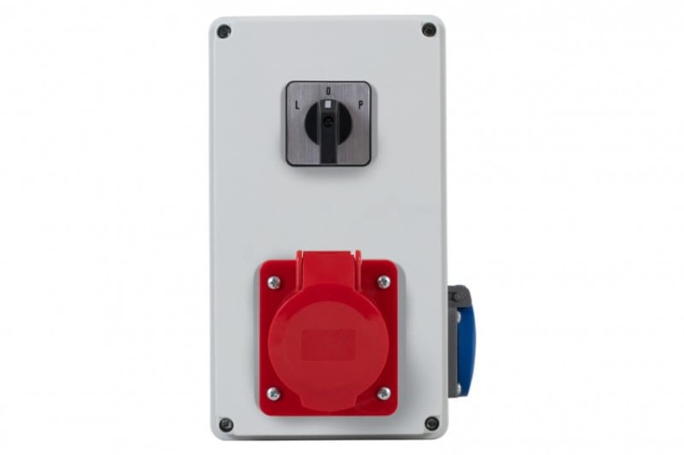 Rozdzielnica BICO - gniazda 16A 5p, 230V, L/P(16A) F3.0372 F-Elektro