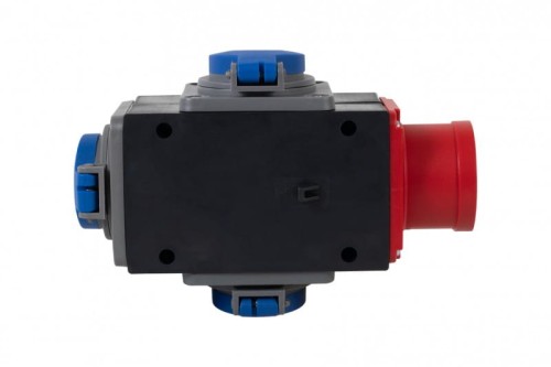 Rozdzielnica PARMA - wtyczka 16A 5p, gniazdza 3x230V F3.0377 F-Elektro