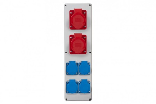 Rozdzielnia VERTICAL B - gniazda 16A 5p, 32A 5p, 4x230V F3.0423 F-Elektro