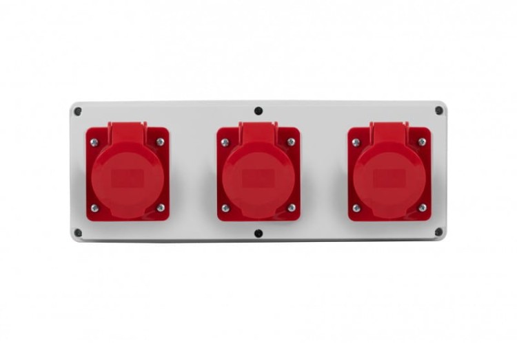 Rozdzielnia HORIZONTAL S - gniazda 3x16A 5p F3.0424 F-Elektro