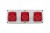 Rozdzielnia HORIZONTAL S - gniazda 3x32A 5p F3.0425 F-Elektro